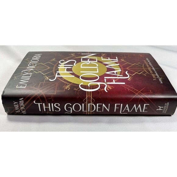 This Golden Flame by Emily Victoria 2021 Hardback Signed Edition - Picture 3 of 9